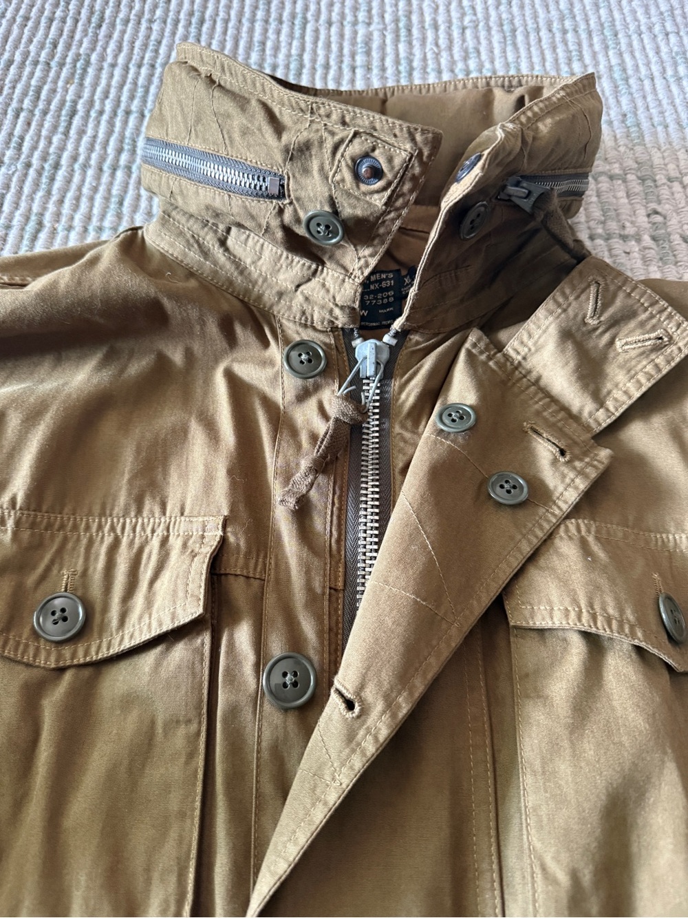J. Crew Field Jacket - Picture 3 of 11
